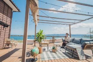 AKIYATO SeaSide椿　オーシャンビューヴィラ貸切　インフィニティ露天風呂・サウナ付き　 Vacation rental in Japan