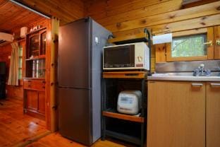 Private log house with sauna, open-air bath & BBQ Vacation rental in Japan