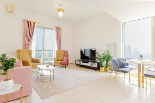 Tranquil 15th-Floor Apartment with City Views Vacation rental in Dubai