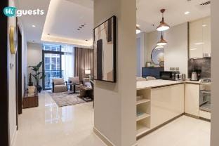 Stylish 1BR Retreat with Modern Interiors in Dubai Vacation rental in Dubai
