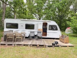 Cozy camper Vacation rental in Gotland County, Sweden