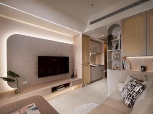 B奶油台北(捷運站1分鐘/近中山商圈/晴光夜市/電梯/1-2人入住) Vacation rental in Taipei City