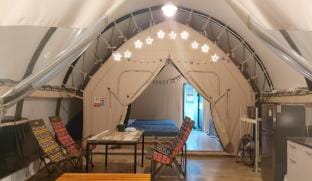 Sancheong Pet Glamping Bed and Breakfast in South Korea