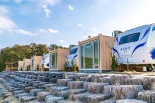 Homigot Whale Village Caravan Pension Bed and Breakfast in South Korea