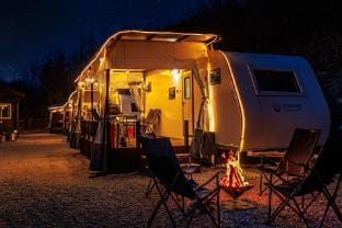 Wanju Forest Naeum Caravan &amp;amp;amp;amp;amp;amp;amp;amp;amp;amp;amp; Pension Bed and Breakfast in South Korea