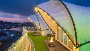 Luminous Glamping Bed and Breakfast in South Korea