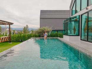 Nordic Skye Pool Villa Khaoyai Villa in Laos