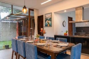SaffronStays Candolim Deck Luxe 3BR Poolside Villa Villa in Candolim