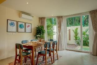 SaffronStays Oslo | Luxe 4BR w/ Pool near Vagator Villa in Goa, India