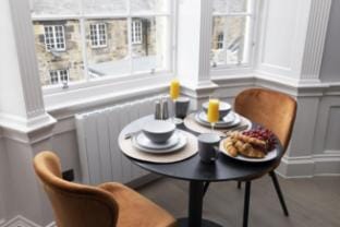 Statement Studio on Historic George Street Apartment in Edinburgh
