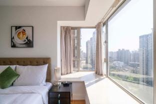 Tyms Elegant 2 Bedroom 1 Living Haven Apartment in Shanghai