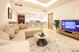 Luxury 1BR at Sterling East | Burj Khalifa Views Vacation rental in Dubai