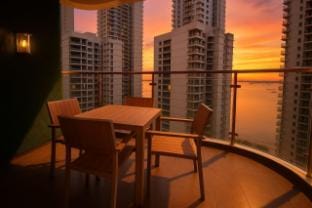 Baypoint Beachfront 2BR Family Retreat Balcony  Vacation rental in Johor Bahru