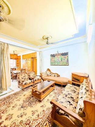 Spacious 3BHK Stay with Balcony & Kitchen comforts Vacation rental in Jaipur