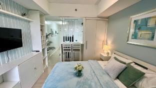 Amaya’s Suite | Pool view | Azure North Vacation rental in Calabarzon