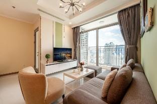 Landmark Plus, 2 bedroom, nice decor, towels daily Vacation rental in Ho Chi Minh City