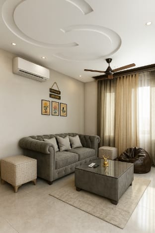 2BHK Luxury Villa In Mohali GF - Stay Royal Vacation rental in Punjab, India