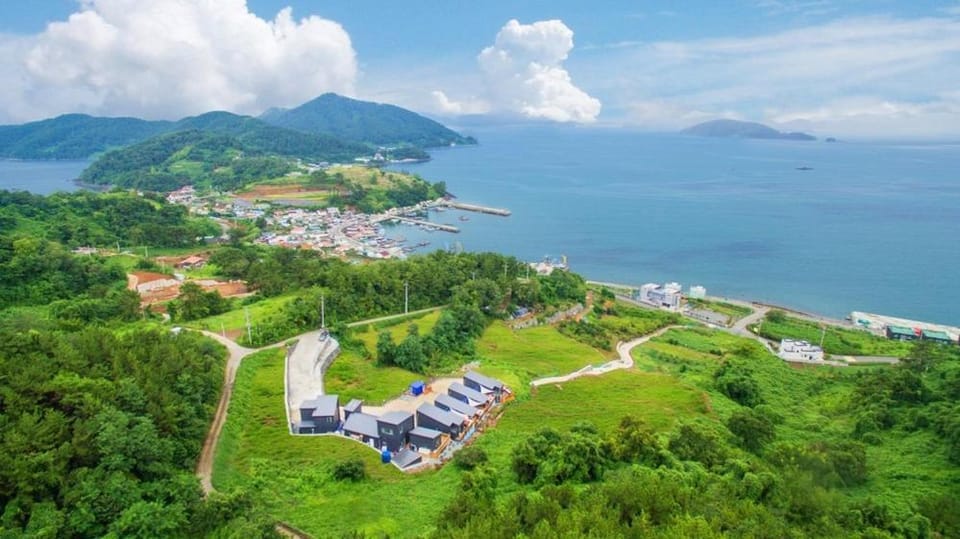 Geoje DogDog Pet Pool Villa Pension Bed and Breakfast in South Korea