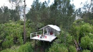 Iglam Ijen Luxury tent in East Java