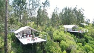 Iglam Ijen Luxury tent in East Java