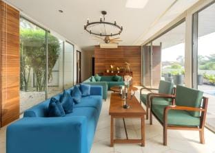 Deck-4 Bed-Infinity Private Pool,Arpora @North Goa Villa in Goa, India