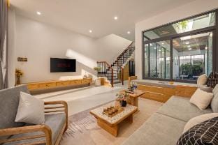 N to M Villa-pool 5 mins walk to MyKhe beachFullAC Villa in Da Nang