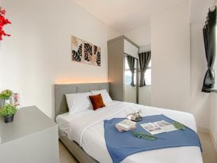 Neutral 2BR Transpark Juanda Bekasi By Travelio Apartment in West Java