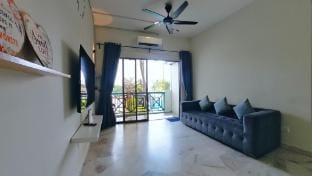 4-10pax Bayu Beach Resort WATERSPORT POOL BBQ Apartment in Port Dickson