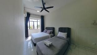 4-10pax Bayu Beach Resort WATERSPORT POOL BBQ Apartment in Port Dickson