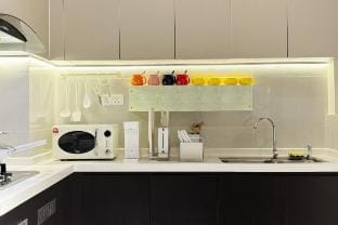 Dooga Ins-Retro Dreamland | Seaview Bathtub Apartment in Johor Bahru