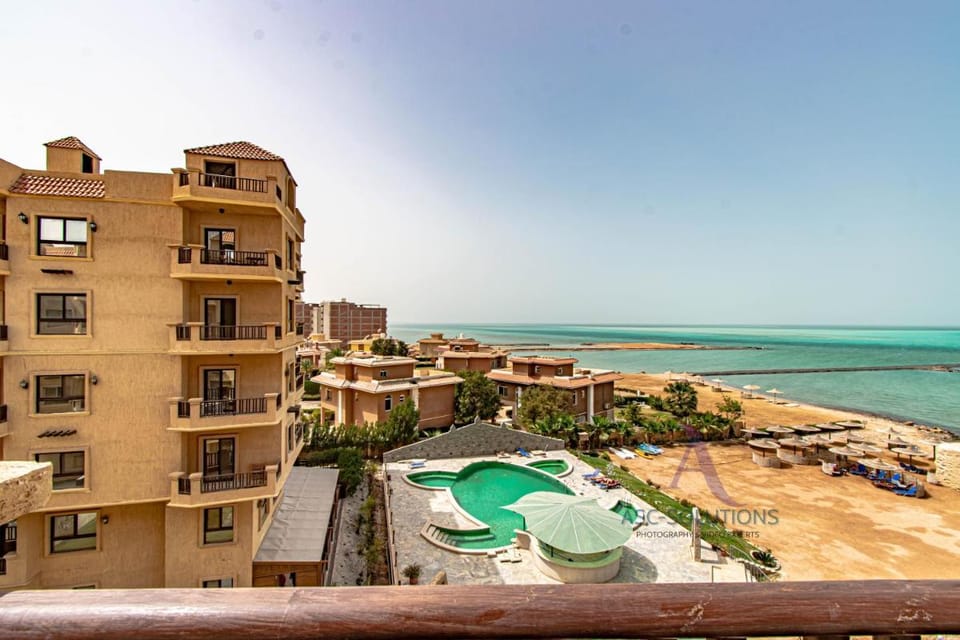Bedroom Chalet with Side Sea View  Turtles Chalet in Hurghada