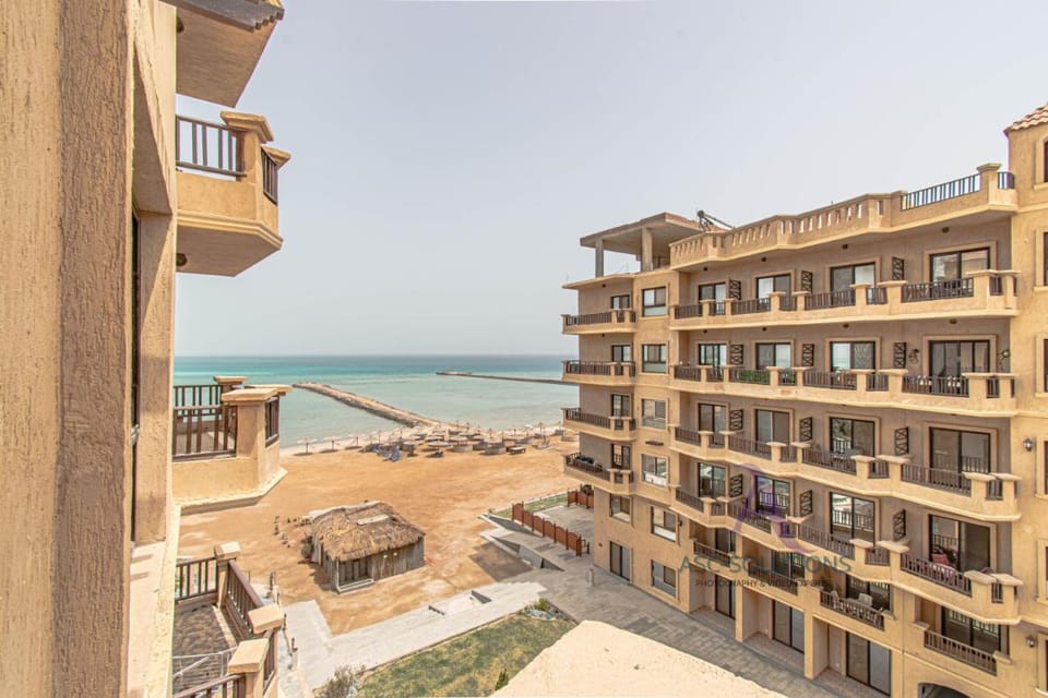 Bedroom Chalet with Side Sea View  Turtles Chalet in Hurghada