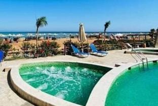 Studio  Side Sea View  Pool  Turtles Beach Chalet in Hurghada