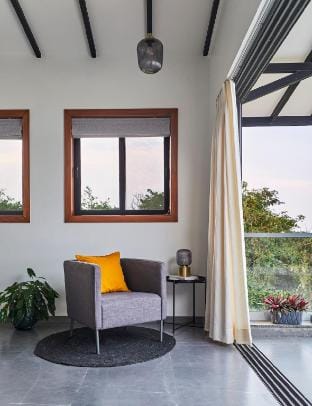 SaffronStays Ahilya | Lakeview Infinity Pool Villa Vacation rental in Maharashtra