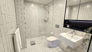 Swanky 2 bed apt with parking - Easy city access Vacation rental in Sydney