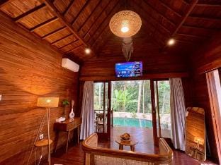 Eco 1Br Villa in Rice Fields Jungle View Vacation rental in Payangan