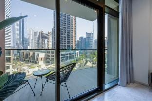 Aspin City Lights Studio- Burjkhalifa Views Vacation rental in Dubai