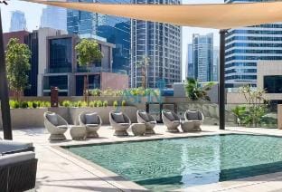 Aspin City Lights Studio- Burjkhalifa Views Vacation rental in Dubai