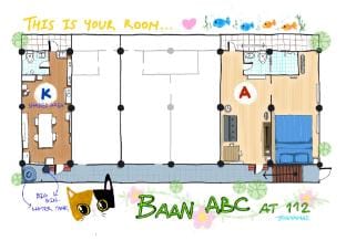 Room A - Baan ABC at 112 Vacation rental in Bangkok