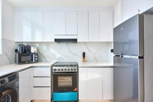Modern Blue Oasis | 1BR Apartment in JVC Vacation rental in Dubai