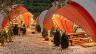 Muju Land Camping Glamping Bed and Breakfast in South Korea