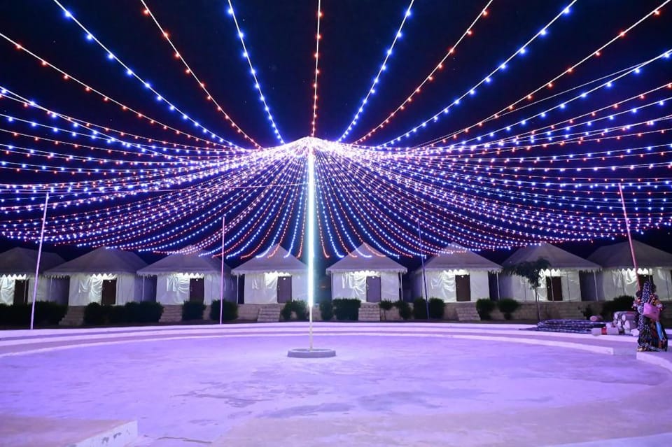 The Royal Sam Desert Camp Hotel in Sindh