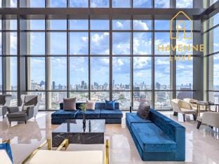 Luxury Downtown Bangkok 2BR 2BA  Sky Pool Gym  5MIN Walk to Siam Paragon Apartment in Bangkok