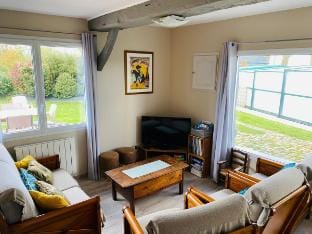 8p gîte near Étretat – Heated pool and sauna Vacation rental in Normandy