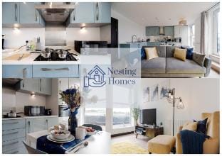 Step Free|London Dartford 2BR|WiFi|Kitchen|Heating Vacation rental in Dartford