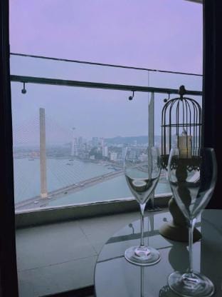 View of Bai Fire Bridge & Ha Long Bay/fireworks Vacation rental in Vietnam