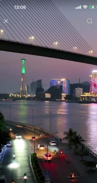 View of Bai Fire Bridge & Ha Long Bay/fireworks Vacation rental in Vietnam
