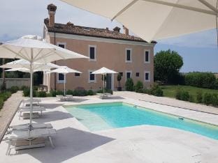 Manor in Marche with Pool  Adriatic Views Villa in Marche