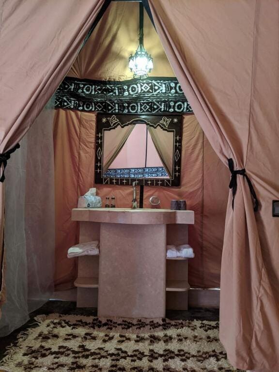 Merzouga desert luxury camp Luxury tent in Morocco