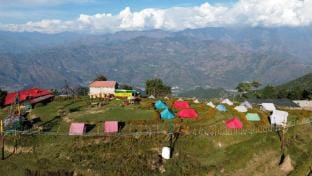 DhaulaPir Adventure Luxury tent in Himachal Pradesh